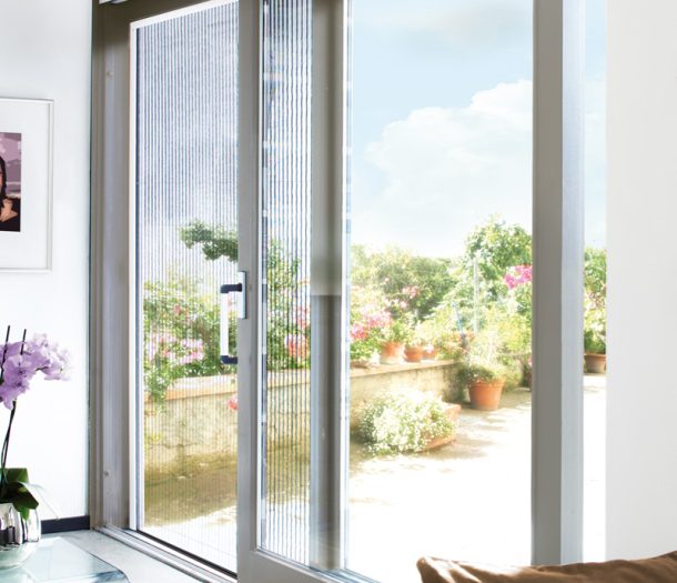 Schuifdeur hor in de woonkamer