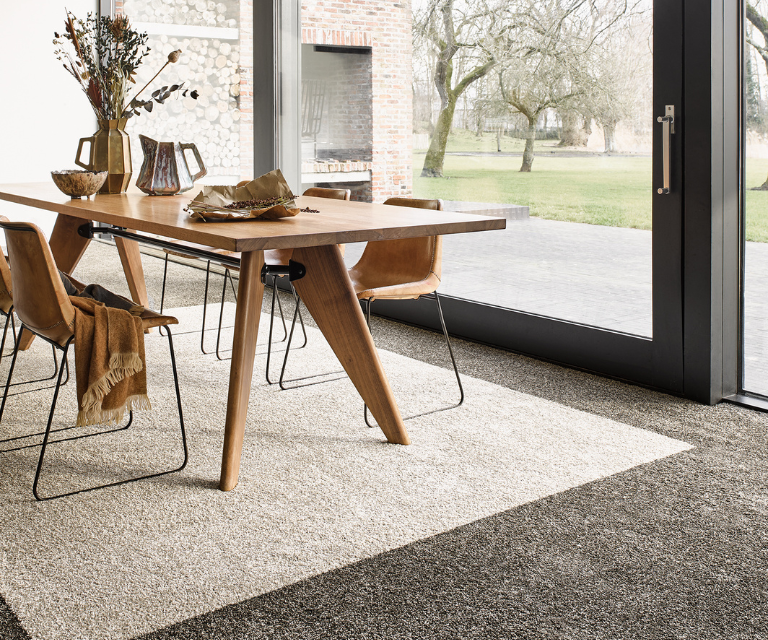 Tapijt in de eetkamer