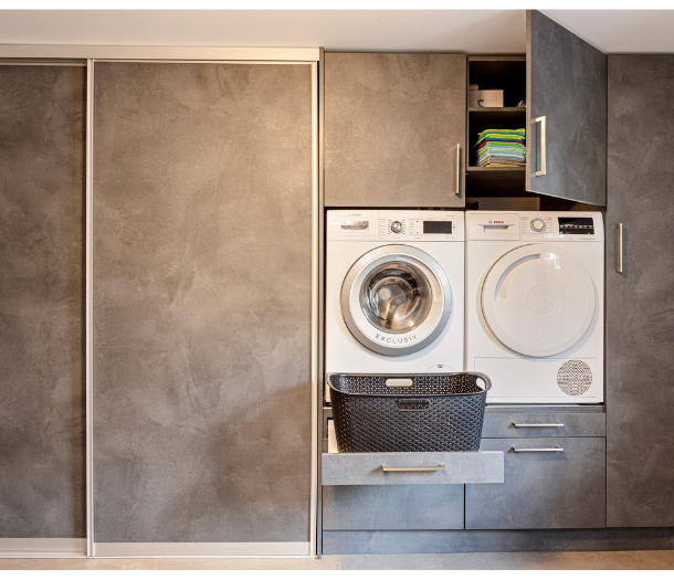 Wasmachinekast op maat