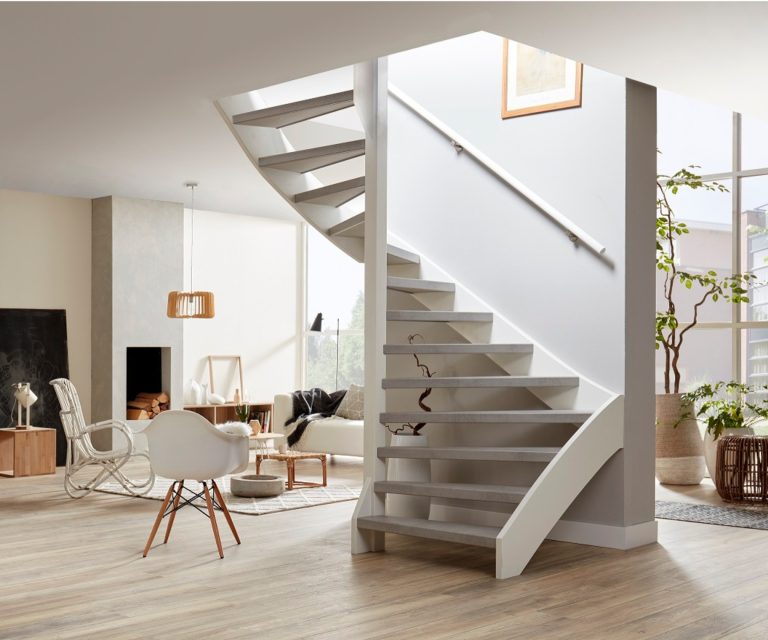 Traprenovatie Betonlook bij Home Interior
