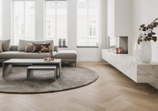 Brede vinyl visgraat