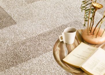 Desso tapijt in visgraat diverse beige tinten