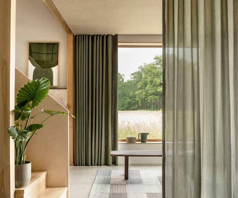 Inbetweens voor een groot raam