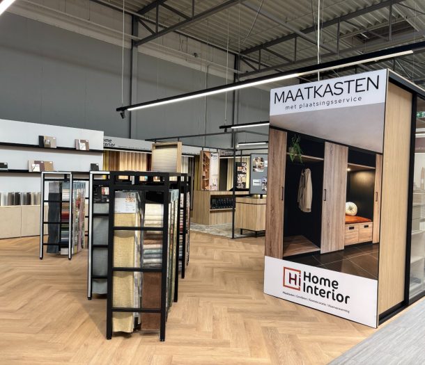 Floorhouse toonzaal maatkasten